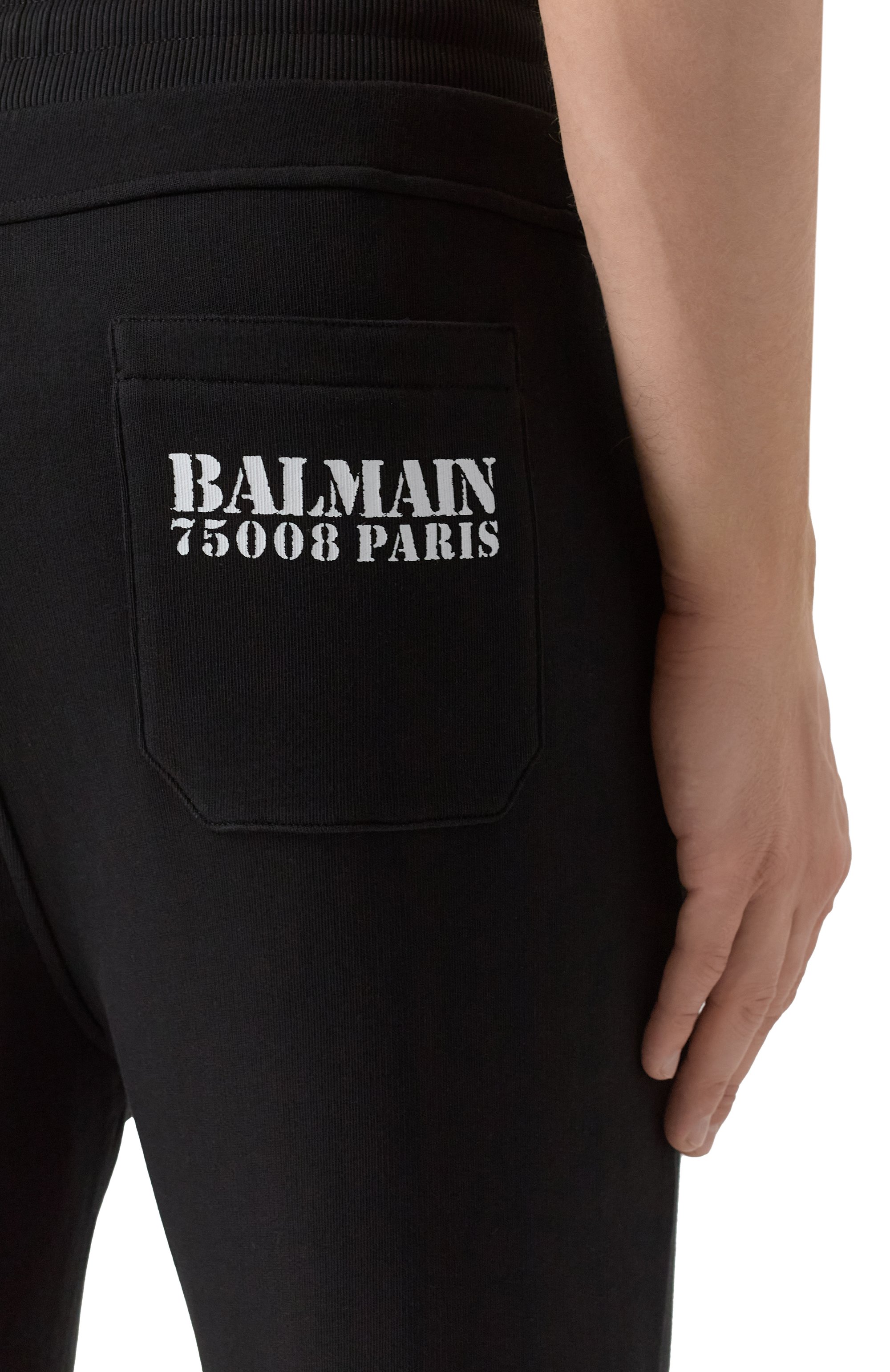 Хлопковые джоггеры BALMAIN, арт. FH10B340/BD04, фото 5