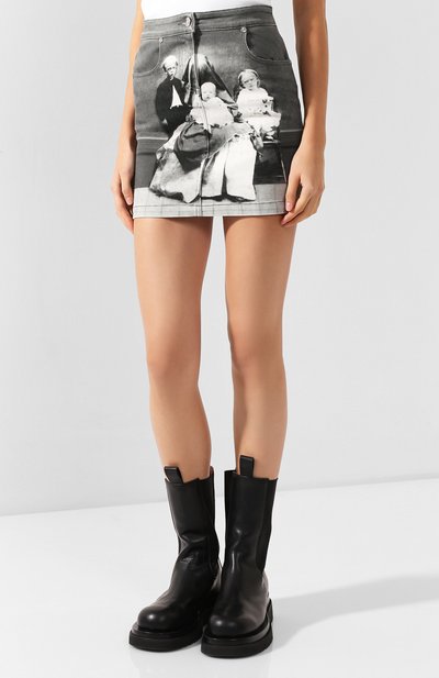 Джинсовая юбка BURBERRY, арт. 8016963, фото 3