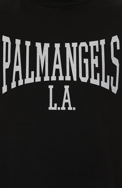 Хлопковая футболка PALM ANGELS, арт. PMAA001F24JER005, фото 5