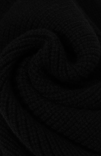 Шерстяной шарф DRIES VAN NOTEN черного цвета по цене 29950 руб., арт. 242-021235-9706, фото 3 Шерстяной шарф DRIES VAN NOTEN, арт. 242-021235-9706, фото 3