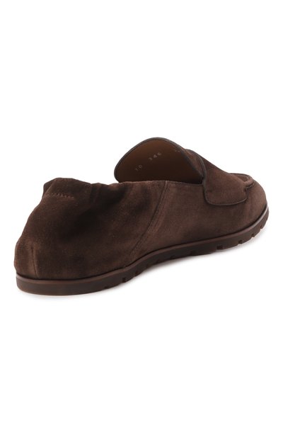 Замшевые мокасины BARRETT темно-коричневого цвета по цене 52300 руб., арт. 241U069.5, фото 5 Замшевые мокасины BARRETT, арт. 241U069.5, фото 5