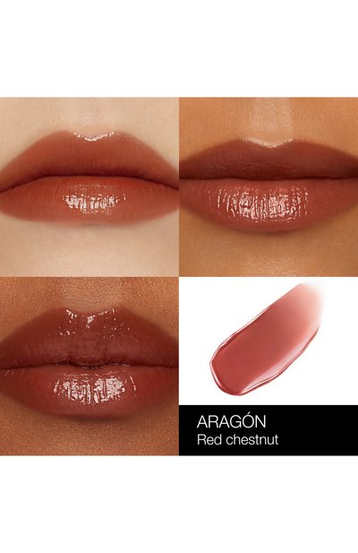 Блеск для губ afterglow lip shine, оттенок aragon (5,5g) NARS, арт. 34502474NS, фото 4