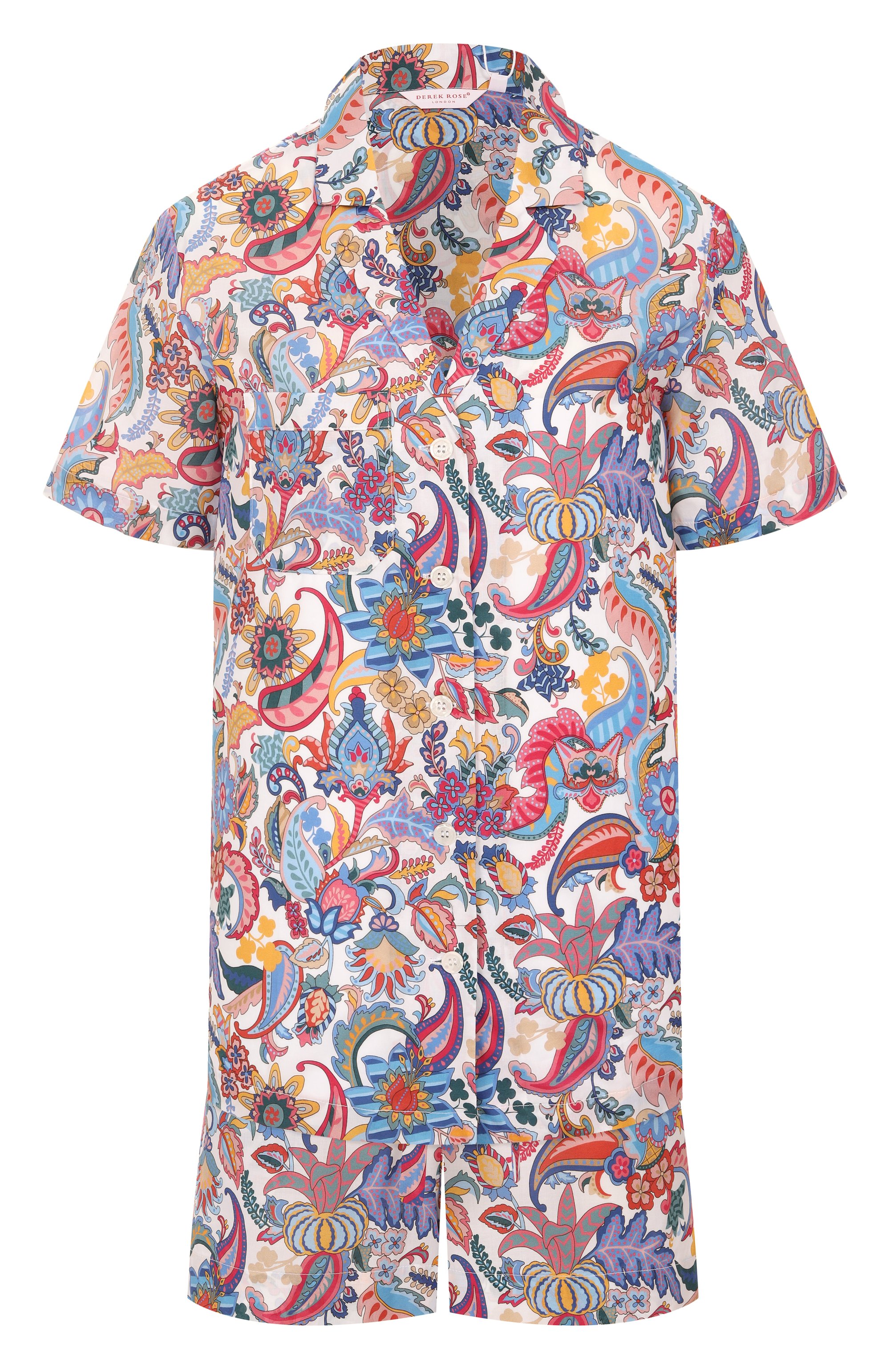 Хлопковая пижама DEREK ROSE, арт. 2015/LEDB089, фото 1