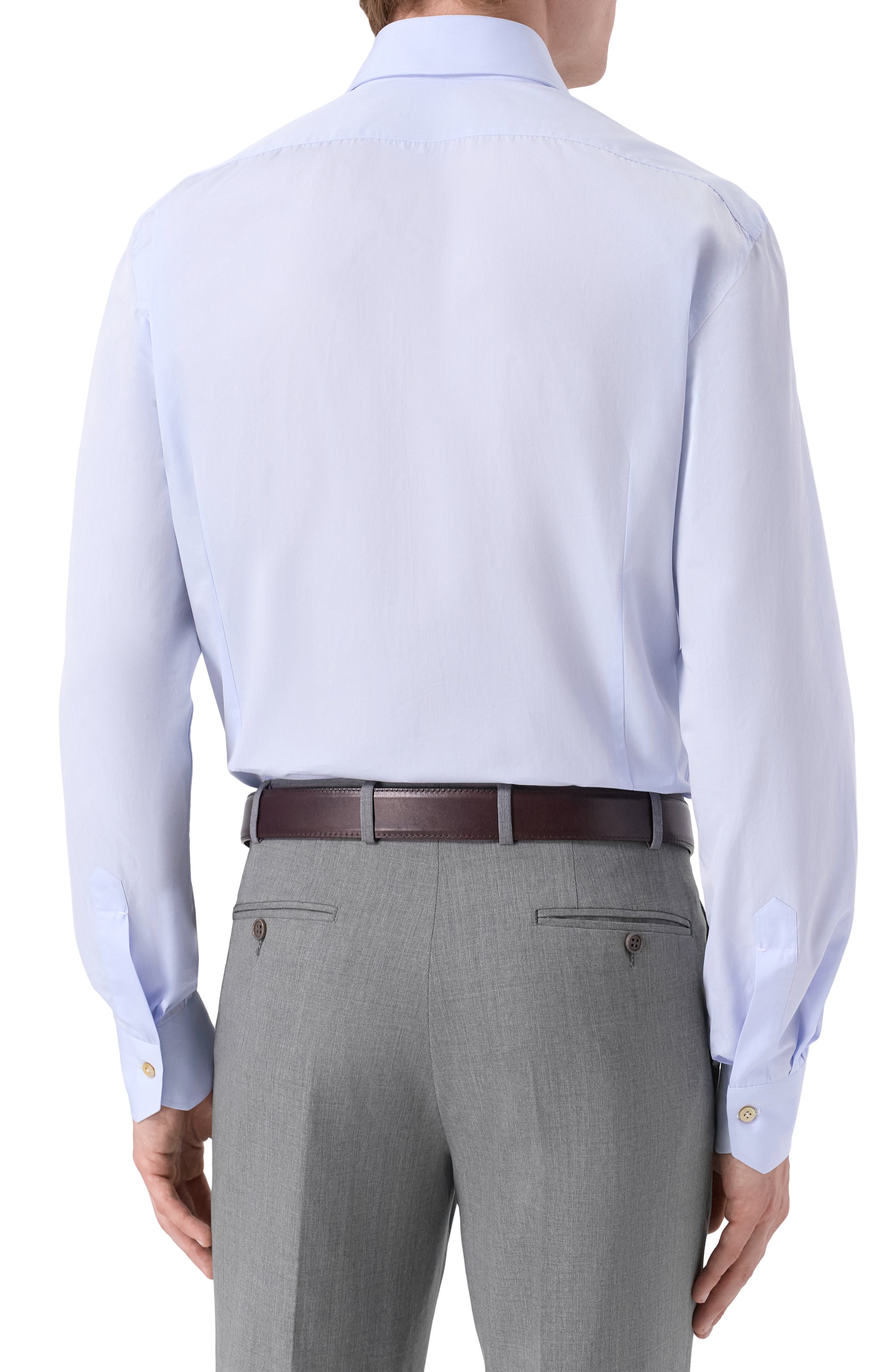 Хлопковая сорочка KITON, арт. UCCH0948302, фото 4