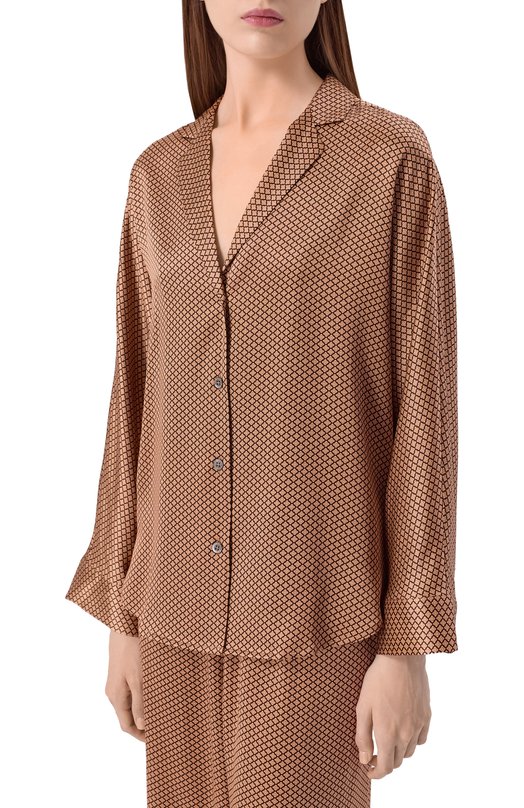 Шелковая пижама Zimmerli 6100-11003 Бежевый  6100-11003 Фото 3