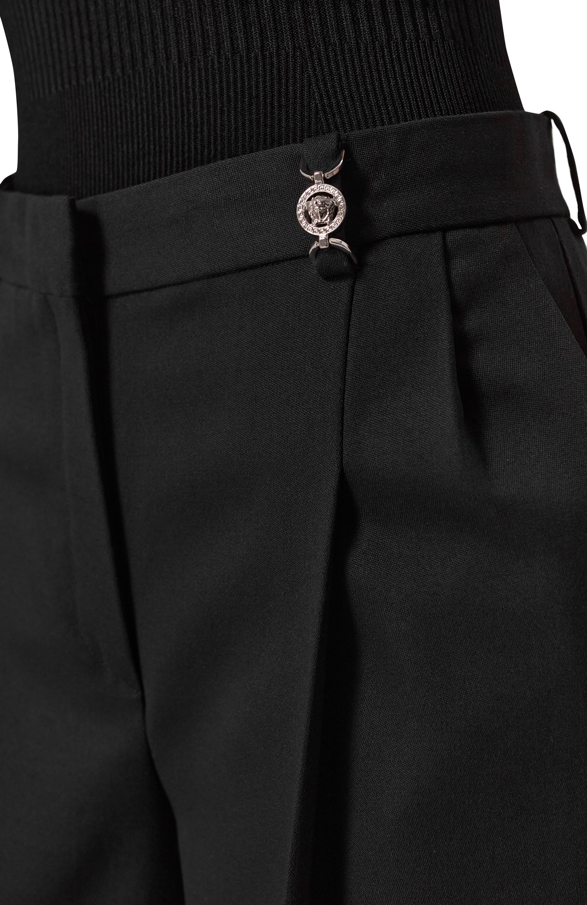 Шерстяные брюки VERSACE, арт. 1017683/1A12258, фото 5