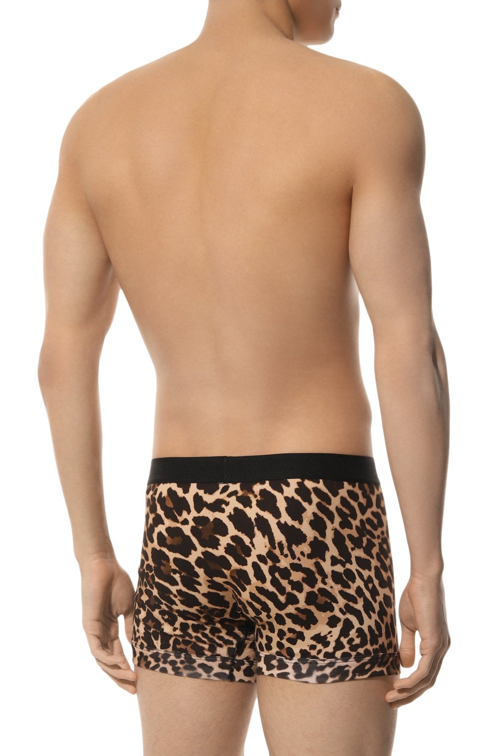 Хлопковые боксеры TOM FORD леопардового цвета по цене 15450 руб., арт. T4LC3123, фото 3 Хлопковые боксеры TOM FORD, арт. T4LC3123, фото 3