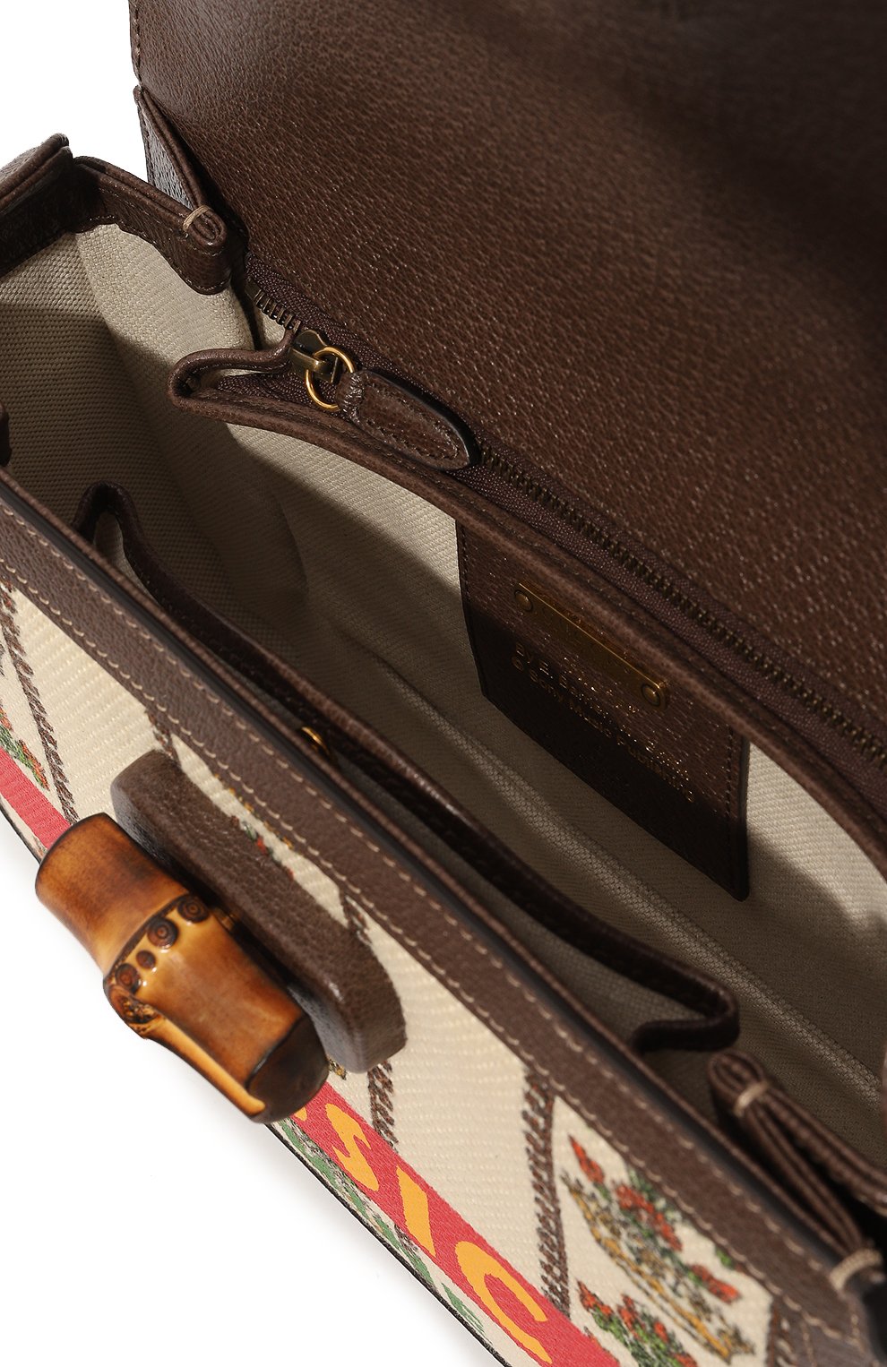 Сумка gucci 100 bamboo medium GUCCI, арт. 681173 UH2EX, фото 5