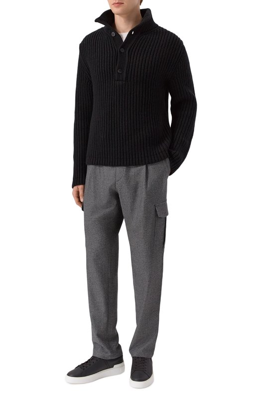 Кашемировый свитер MVST M25.1MM.K010 Чёрный  M25.1MM.K010 Фото 2