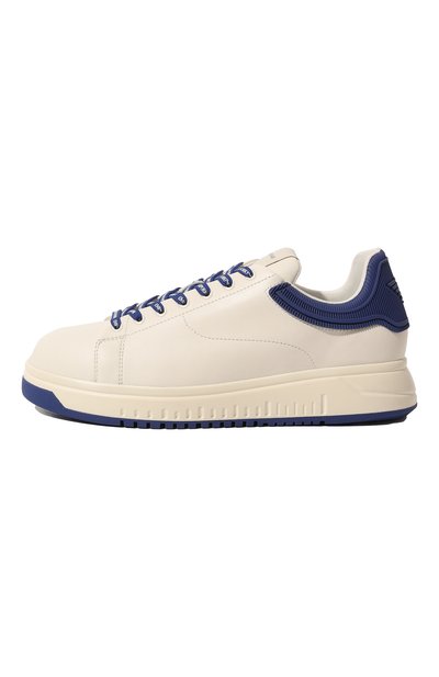 Кожаные кеды EMPORIO ARMANI, арт. X4X264/XN001, фото 4