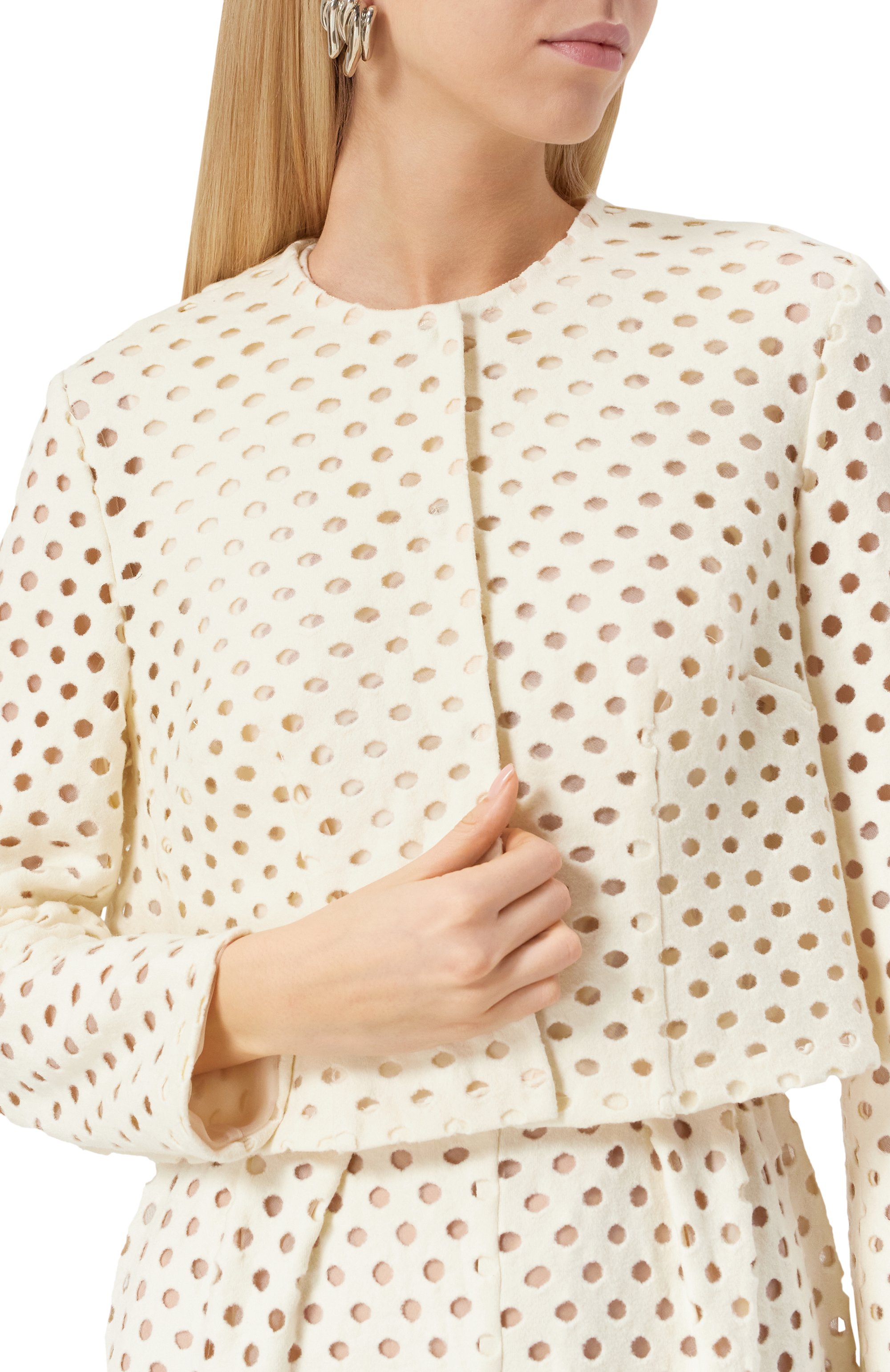 Шерстяной жакет VIKA GAZINSKAYA, арт. SS25-22206, фото 5