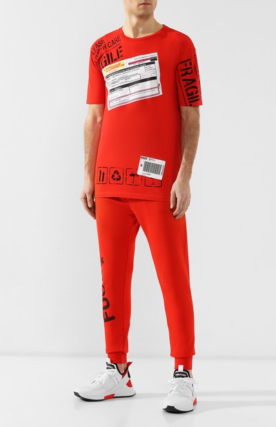 Хлопковая футболка  COMME DES FUCKDOWN, арт. CDFU400, фото 2