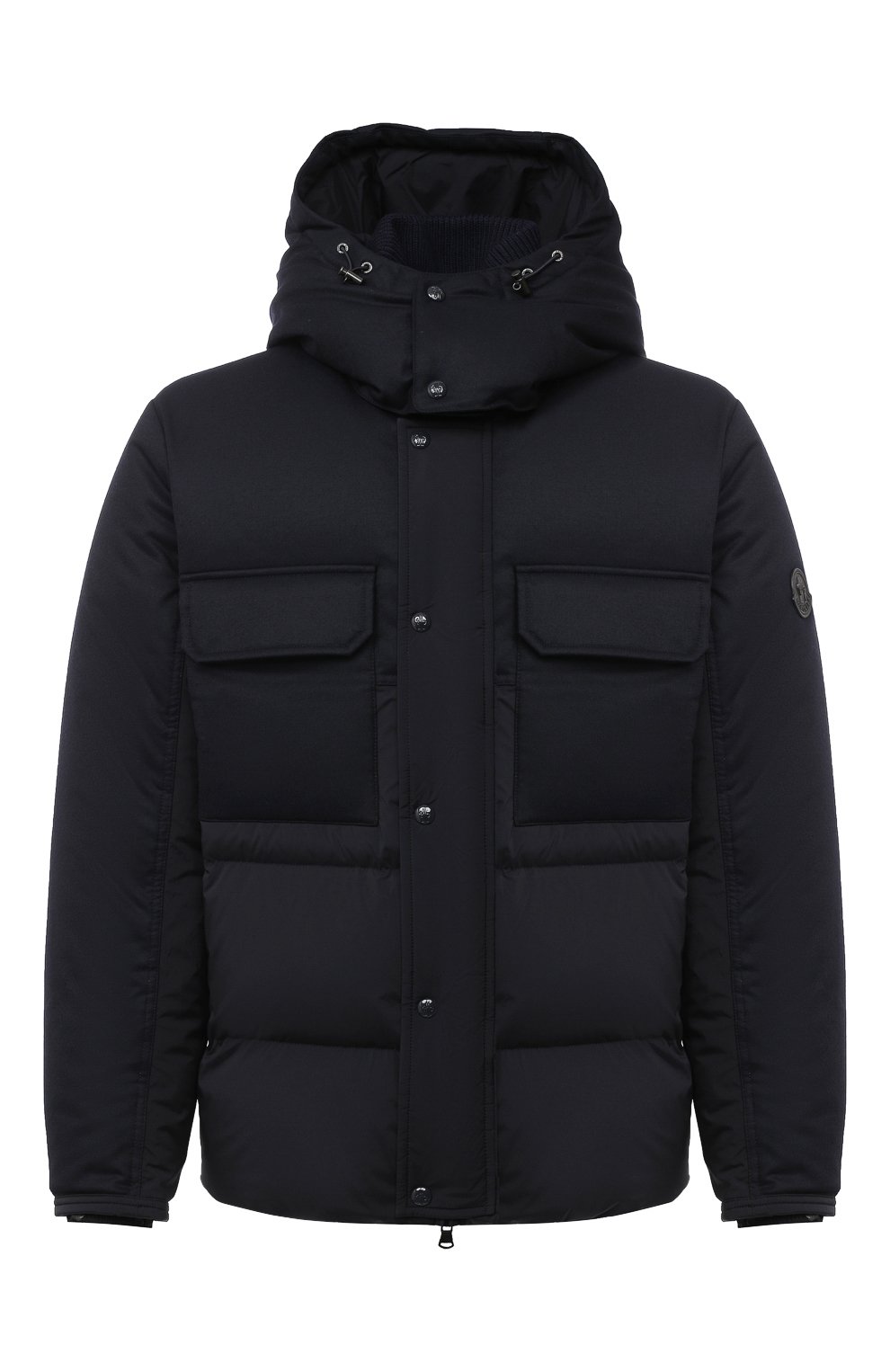 Пуховик wilfrid MONCLER темно-синего цвета по цене 157500 руб., арт. F2-091-1B538-00-53132, фото 1 Пуховик wilfrid MONCLER, арт. F2-091-1B538-00-53132, фото 1