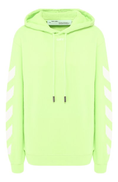 Женский хлопковое худи OFF-WHITE, арт. 0WBB032S19D970836262