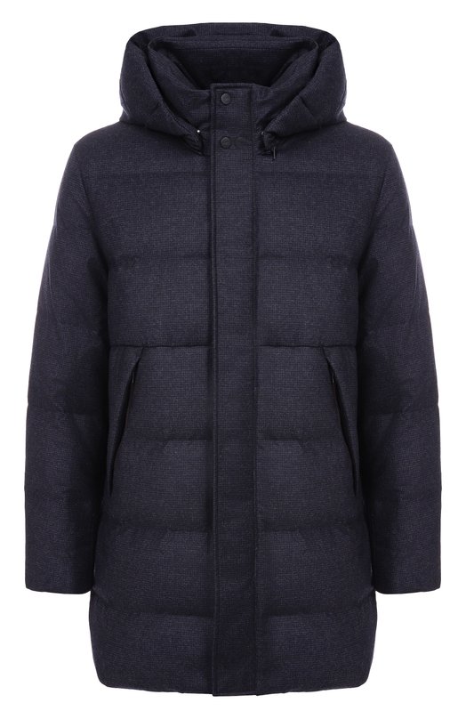 Пуховик из шерсти и кашемира Duno MAGNUS/C0RTINA Синий MAGNUS/C0RTINA