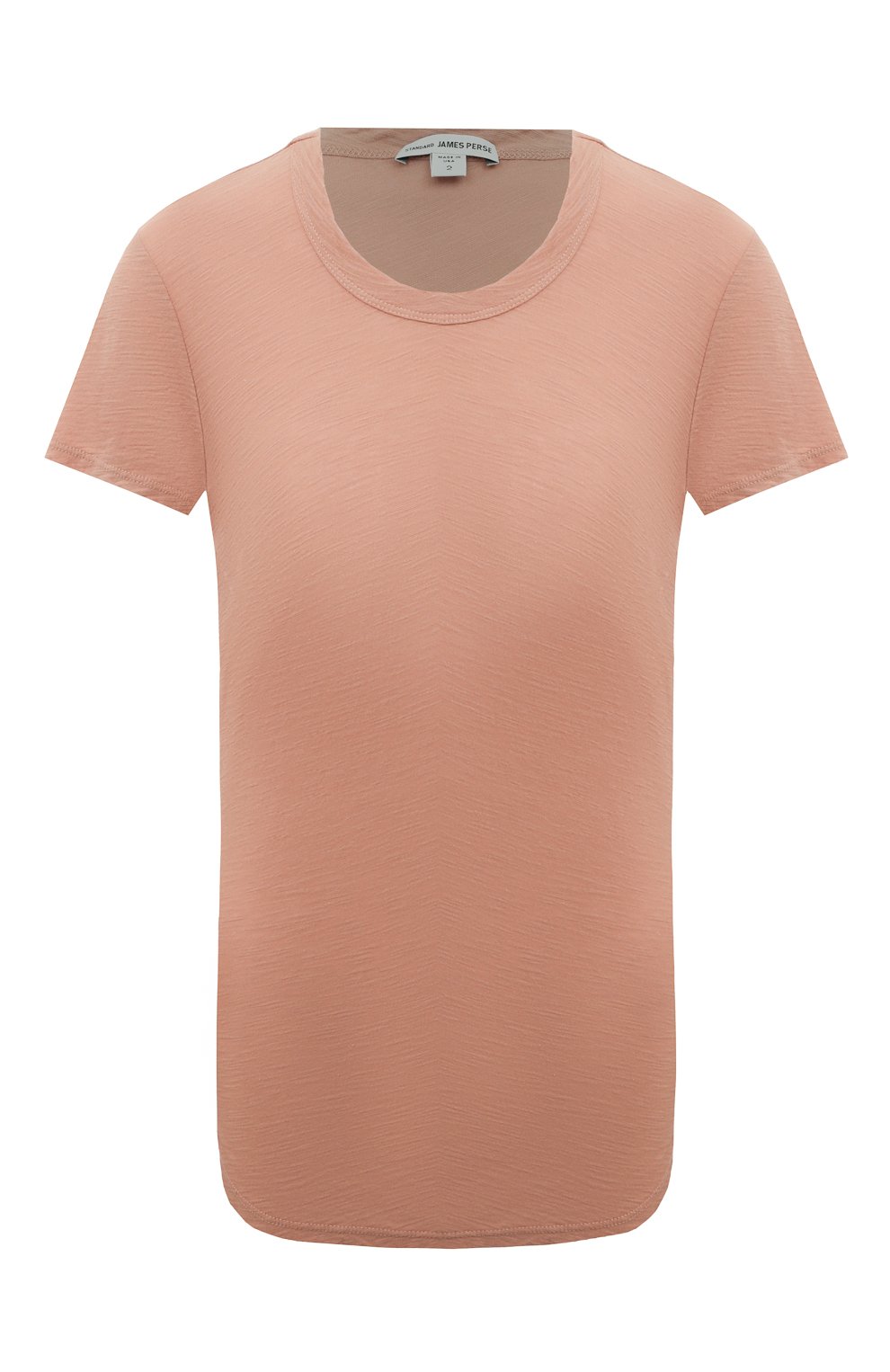 Хлопковая футболка JAMES PERSE, арт. WUA3037/PKEP, фото 1
