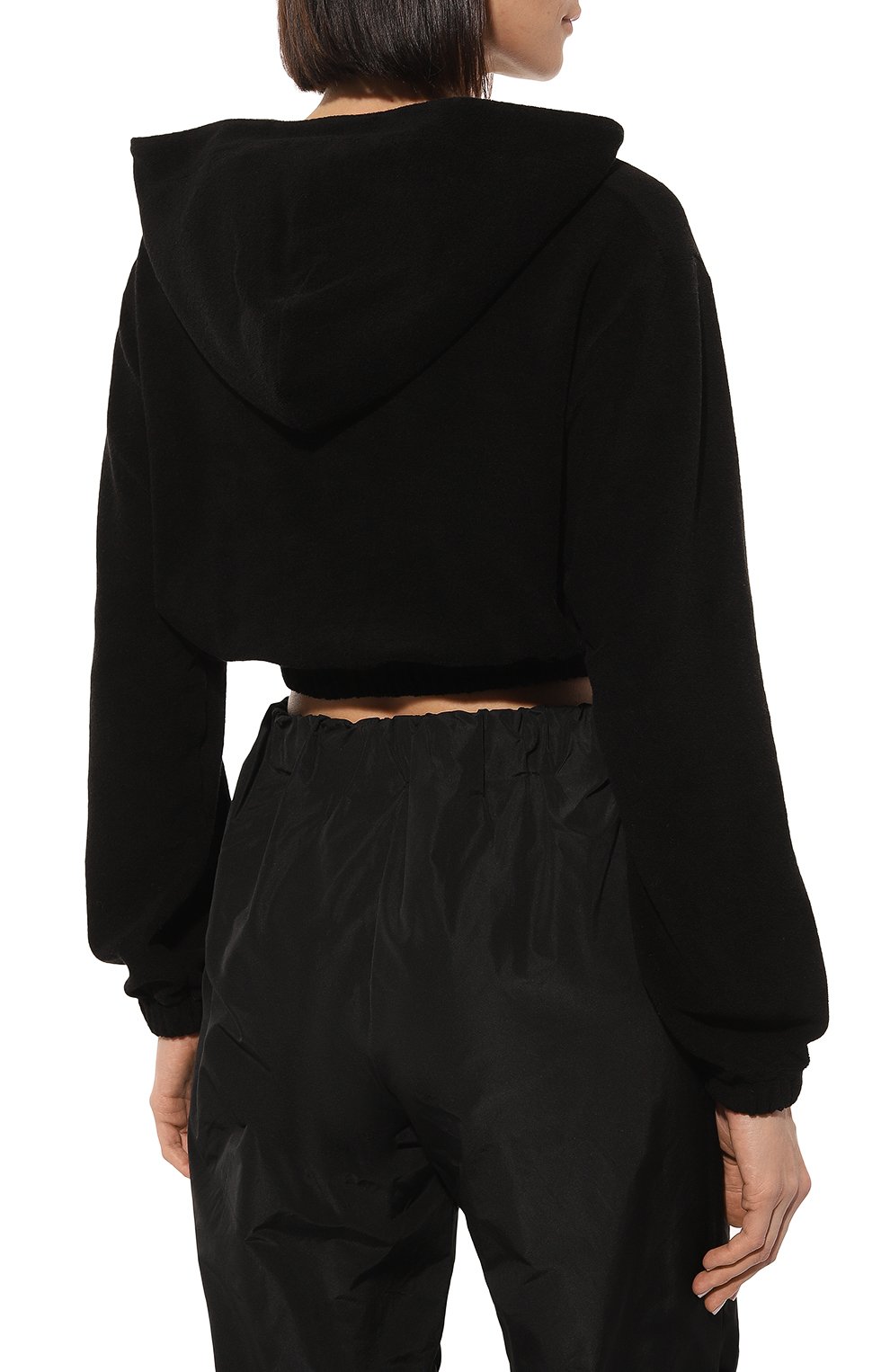 Хлопковая толстовка HINNOMINATE черного цвета по цене 13450 руб., арт. HDS3/HNW765, фото 4 Хлопковая толстовка HINNOMINATE, арт. HDS3/HNW765, фото 4