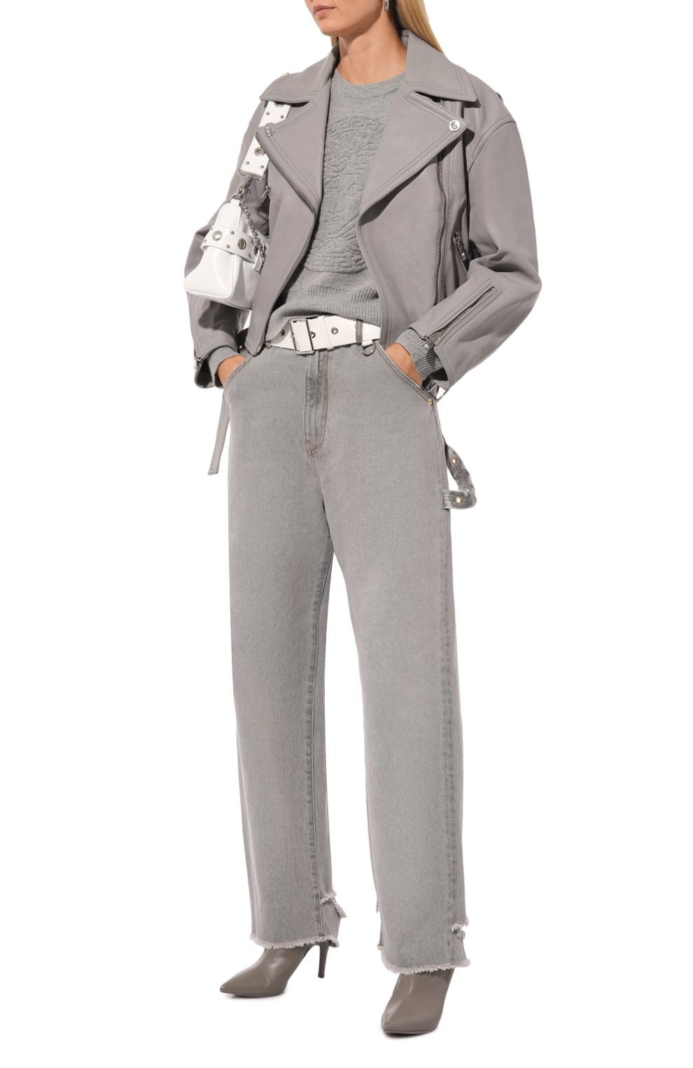 Кожаная куртка VERSACE, арт. 1010545/1A08926, фото 2