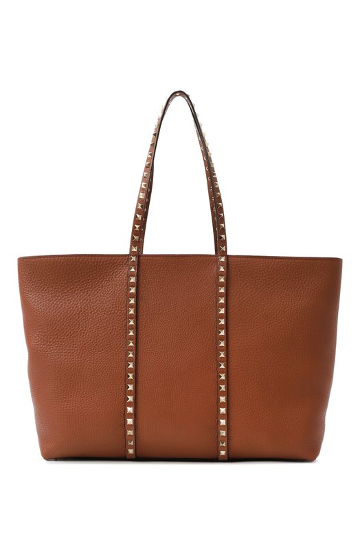 Сумка-тоут Rockstud Valentino 7W2B0R04/VSF Коричневый 7W2B0R04/VSF