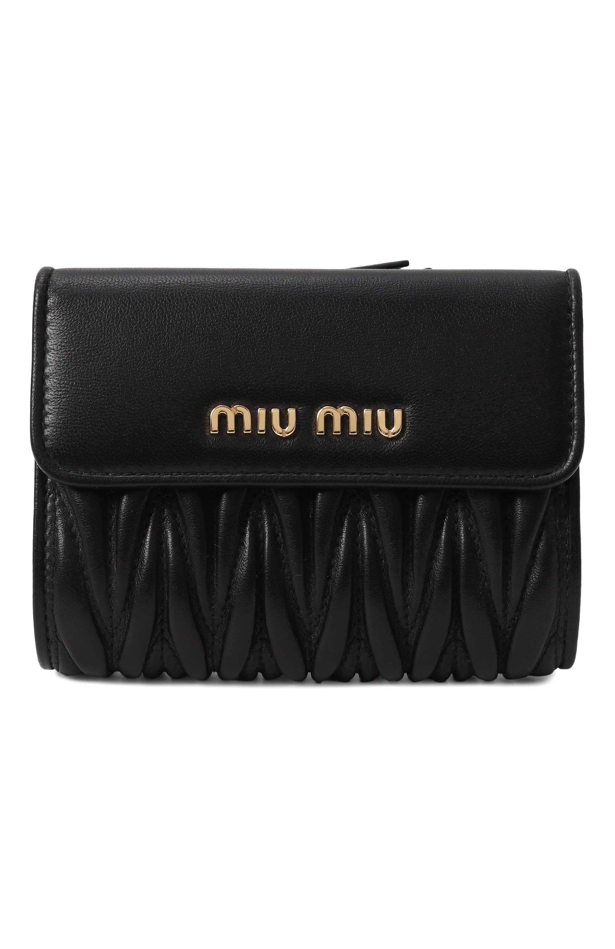 Кожаное портмоне MIU MIU, арт. 5ML002-N88-F0002, фото 1