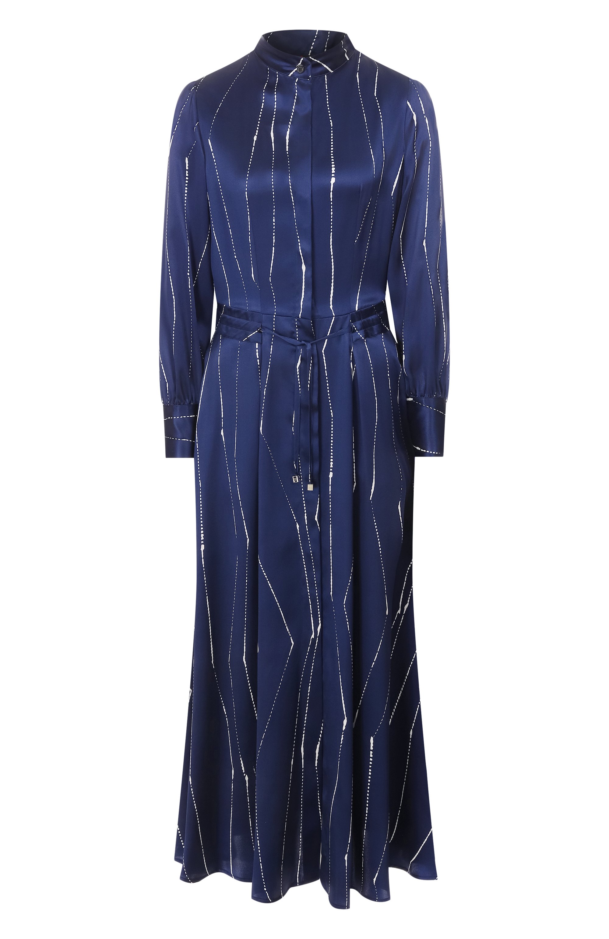 Атласное платье KITON, арт. D52302K0873G03, фото 1