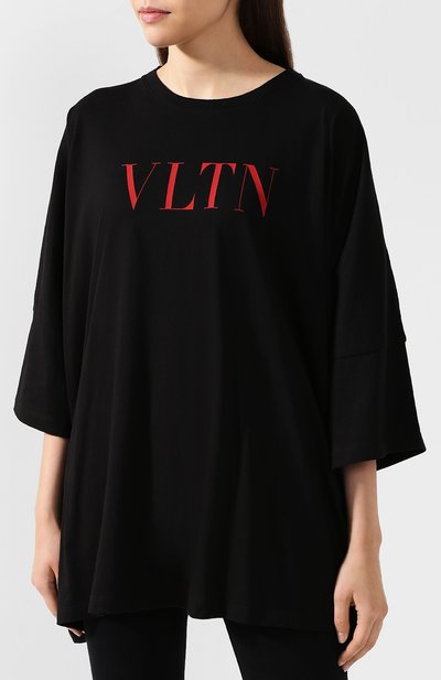 Хлопковая футболка VALENTINO, арт. SB3MG02B4RW, фото 3