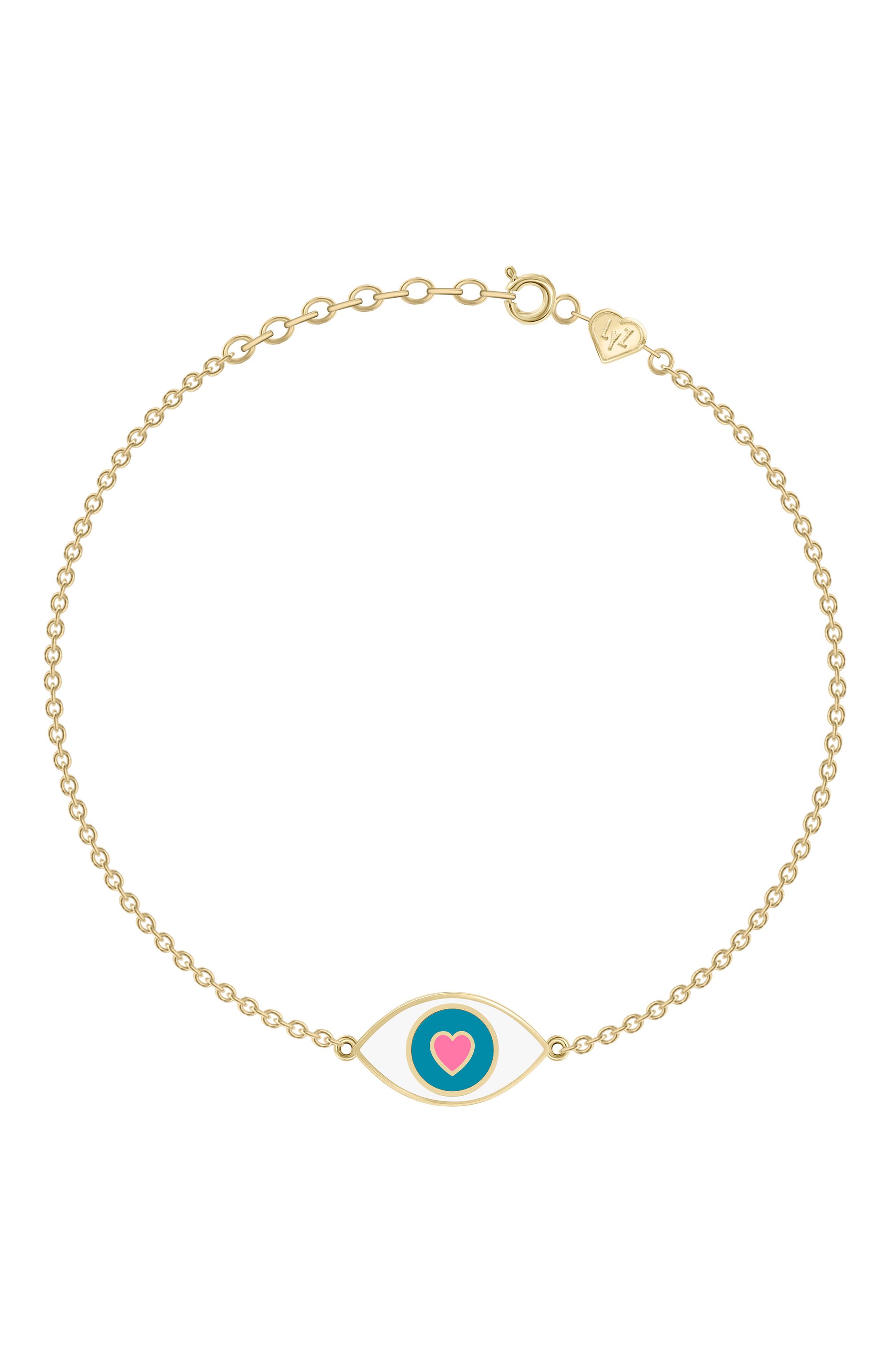 Браслет LUCKY ZNAKY бесцветного цвета по цене 69000 руб., арт. ABRTE1564, фото 1 Браслет LUCKY ZNAKY, арт. ABRTE1564, фото 1