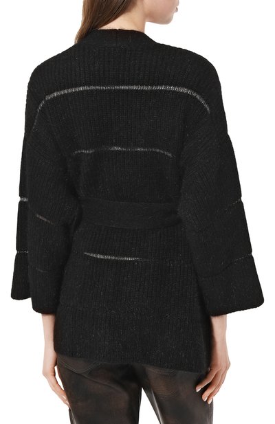 Шерстяной кардиган FREEAGE, арт. FWW20040643BK, фото 4