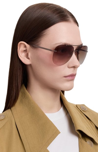 Солнцезащитные очки SILHOUETTE коричневого цвета по цене 39950 руб., арт. 8751/6040, фото 3 Солнцезащитные очки SILHOUETTE, арт. 8751/6040, фото 3