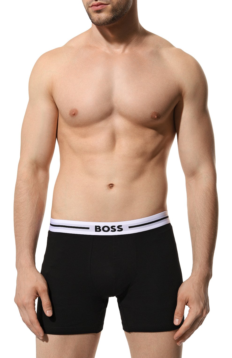 Комплект из трех боксеров BOSS разноцветного цвета по цене 6300 руб., арт. 50517834, фото 2 Комплект из трех боксеров BOSS, арт. 50517834, фото 2