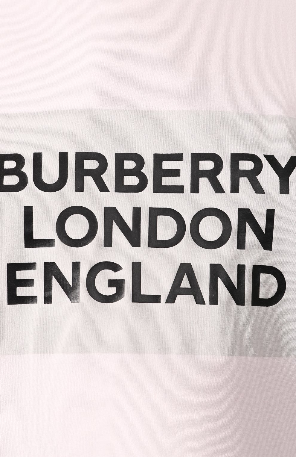 Хлопковая футболка BURBERRY розового цвета по цене 52100 руб., арт. 8026882, фото 5 Хлопковая футболка BURBERRY, арт. 8026882, фото 5