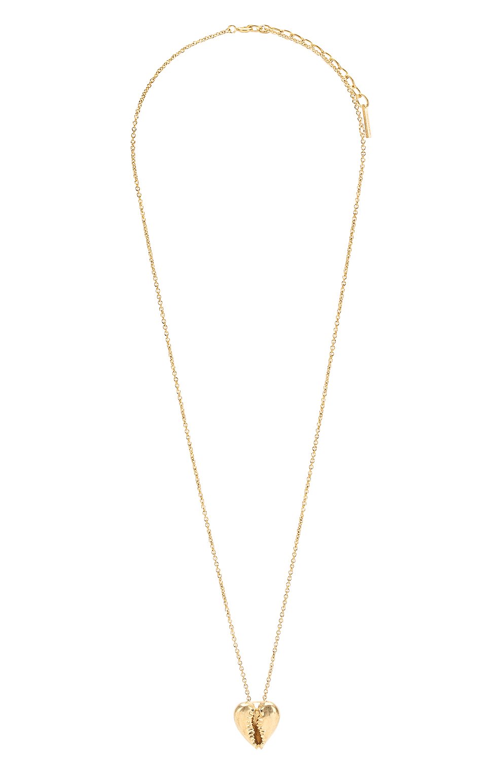 Колье SAINT LAURENT золотого цвета по цене 33650 руб., арт. 621183/Y1500, фото 1 Колье SAINT LAURENT, арт. 621183/Y1500, фото 1