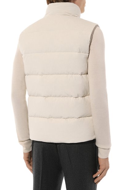 Пуховый жилет vanio-vh из вельвета MOORER, арт. INAV-VH, фото 4