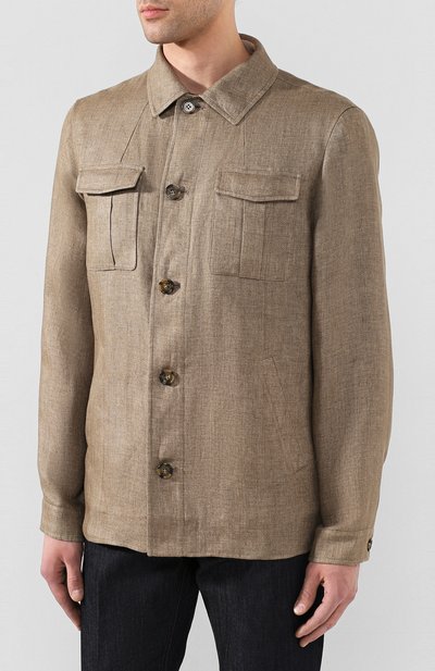 Льняная куртка LORO PIANA, арт. FAI9991, фото 3