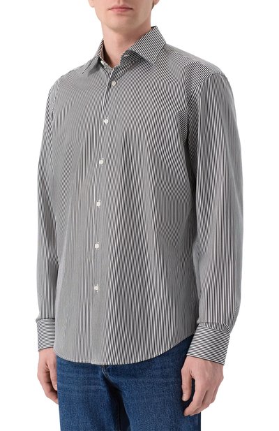 Хлопковая сорочка BOSS, арт. 50549904, фото 3