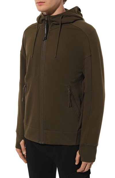 Хлопковая толстовка C.P. COMPANY, арт. 17CMSS028A005086W, фото 3