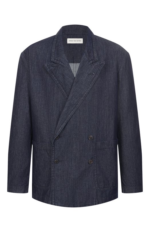 Джинсовый пиджак Dries Van Noten 251-020730-1553 Синий 251-020730-1553