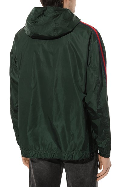 Анорак GUCCI зеленого цвета по цене 172800 руб., арт. 654827 ZAGVU, фото 4 Анорак GUCCI, арт. 654827 ZAGVU, фото 4
