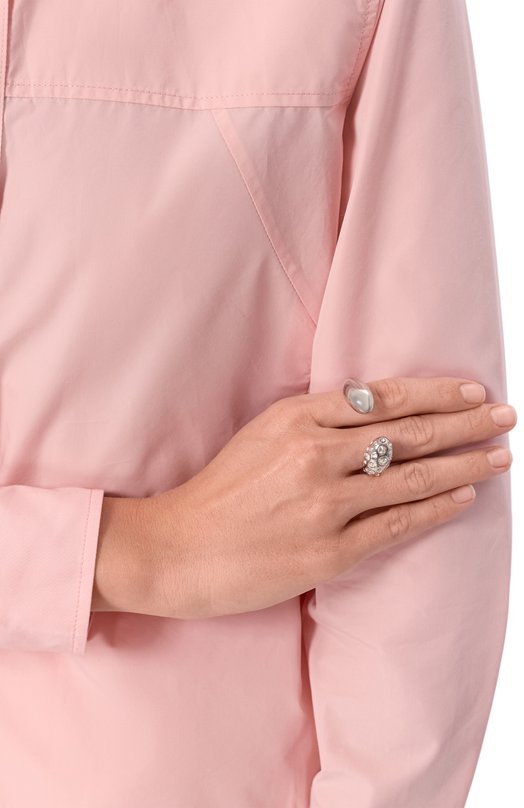 Кольцо на два пальца Marni ANMV0141A0 P6527 Серебряный  ANMV0141A0 P6527 Фото 2