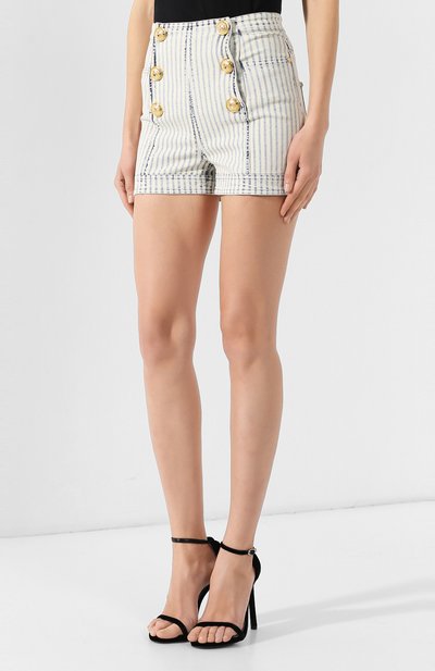 Хлопковые шорты BALMAIN, арт. RF15276/D038, фото 3
