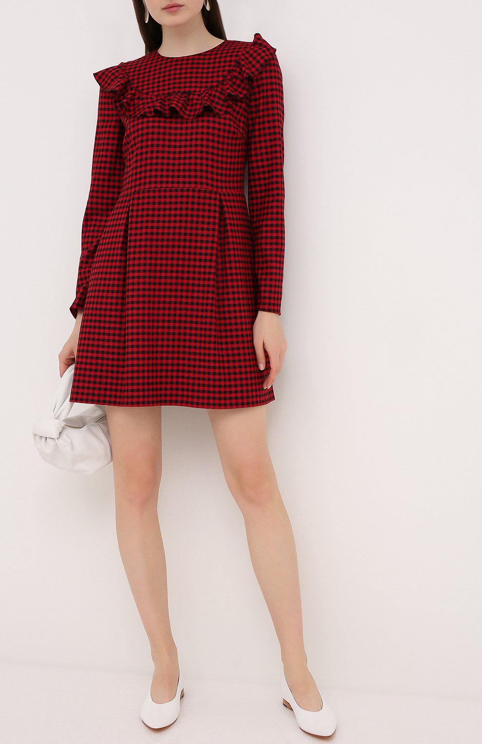 Платье из вискозы и шерсти REDVALENTINO, арт. UR3VAS55/55W, фото 2