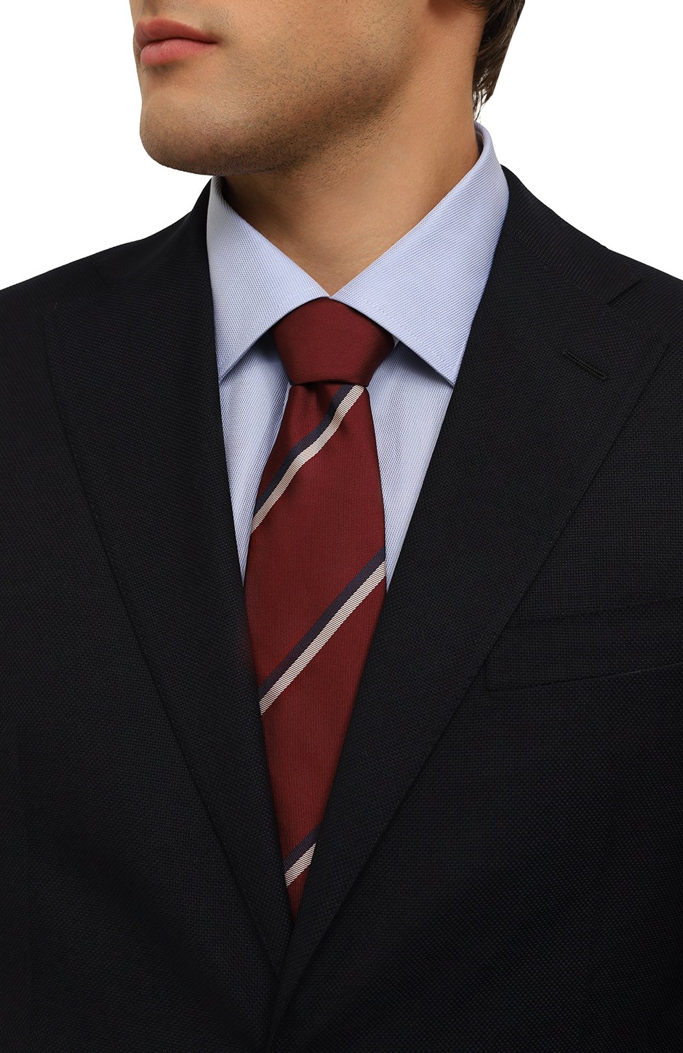 Шелковый галстук CORNELIANI, арт. 94U302-9420311, фото 2