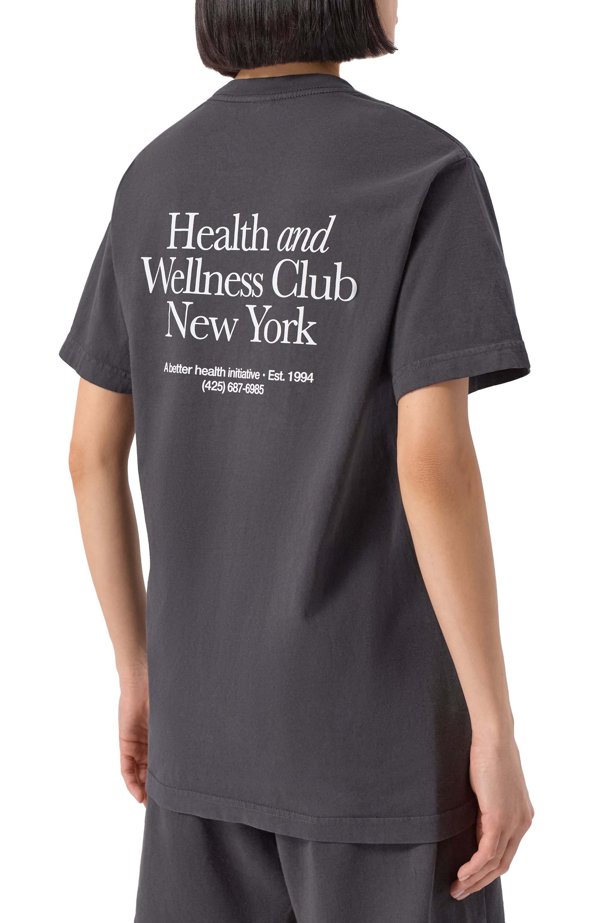 Хлопковая футболка SPORTY AND RICH, арт. T0043622016BA02, фото 4