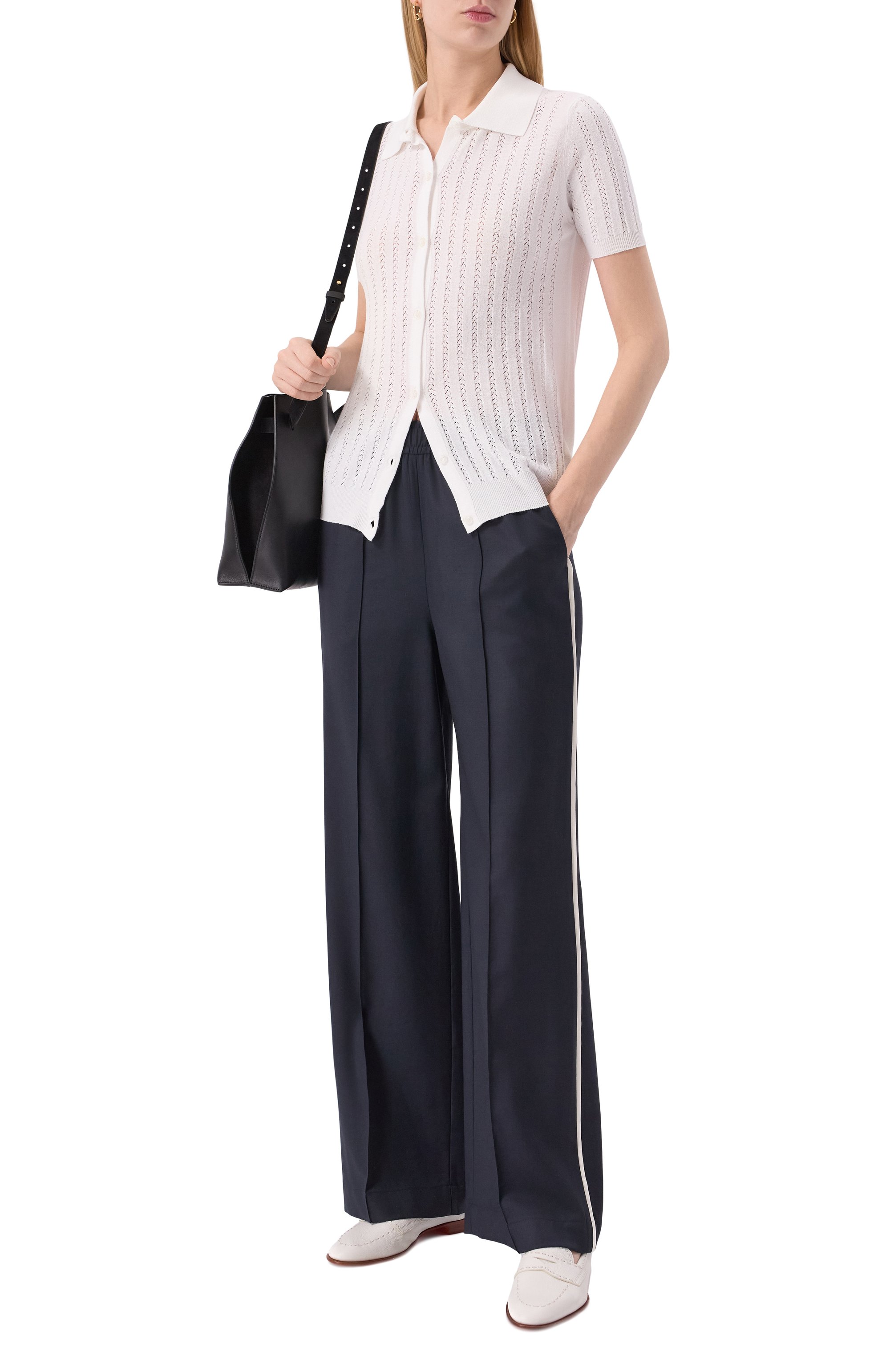 Шерстяные брюки LORENA ANTONIAZZI, арт. P2547PA49A/4767, фото 2