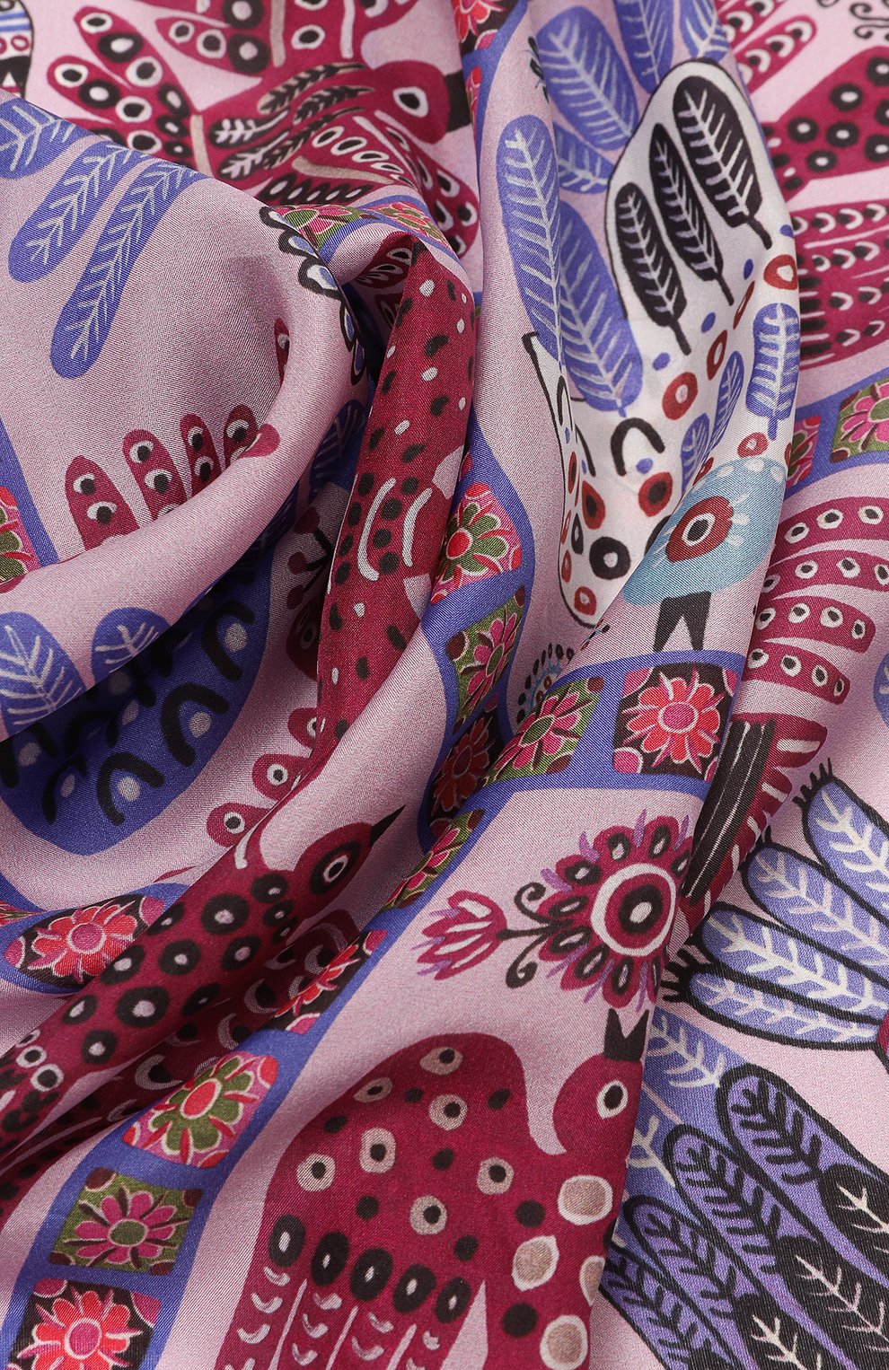 Шелковый платок небеса GOURJI, арт. T21SKY7VIR/1, фото 4