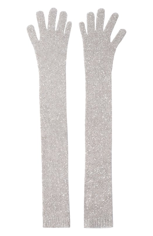 Перчатки Brunello Cucinelli MPN568279P Серый  MPN568279P Фото 2