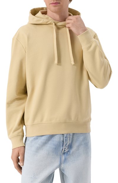 Хлопковое худи HUGO, арт. 50486478, фото 3