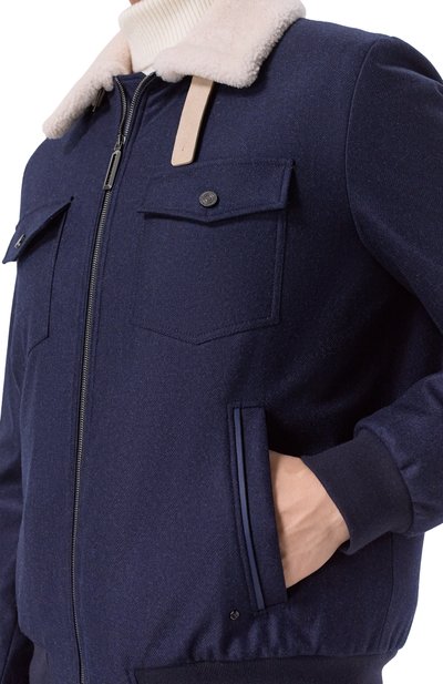 Бомбер с подкладкой из овчины STEFANO RICCI, арт. M7J5300081/MA0020, фото 5