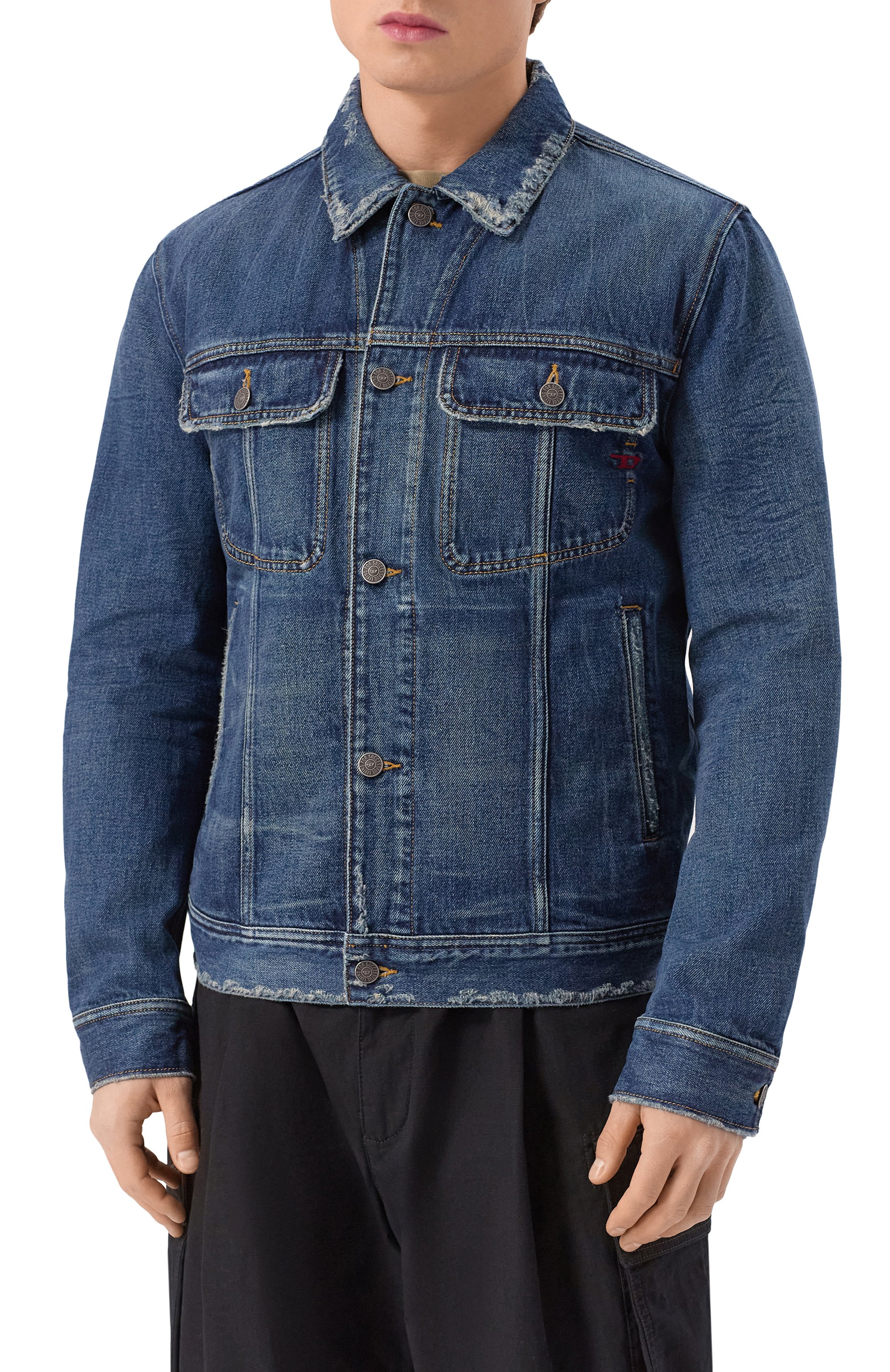 Джинсовая куртка DIESEL, арт. A03885/09L84, фото 3