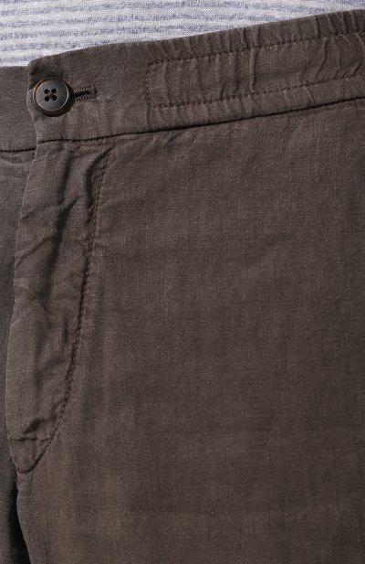 Льняные шорты ZEGNA, арт. VS160/ZZ382, фото 5